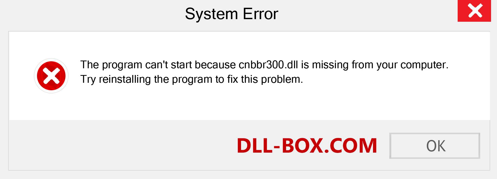  cnbbr300.dll file is missing?. Download for Windows 7, 8, 10 - Fix  cnbbr300 dll Missing Error on Windows, photos, images